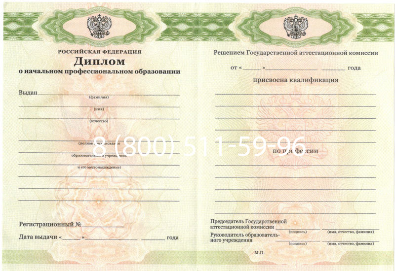 Купить Диплом ПТУ 2014-2024 года в Раменском